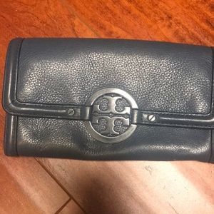 Tory Burch Blue Wallet